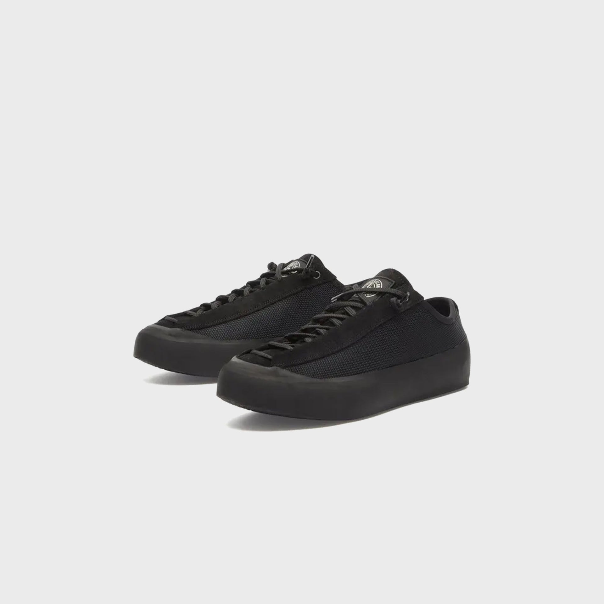 Stone Island Low Top Sneakers - Black