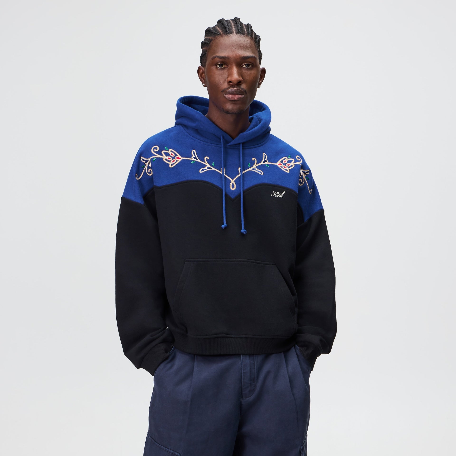 Kith Heritage Filigree Braxton Hoodie - Cyclone