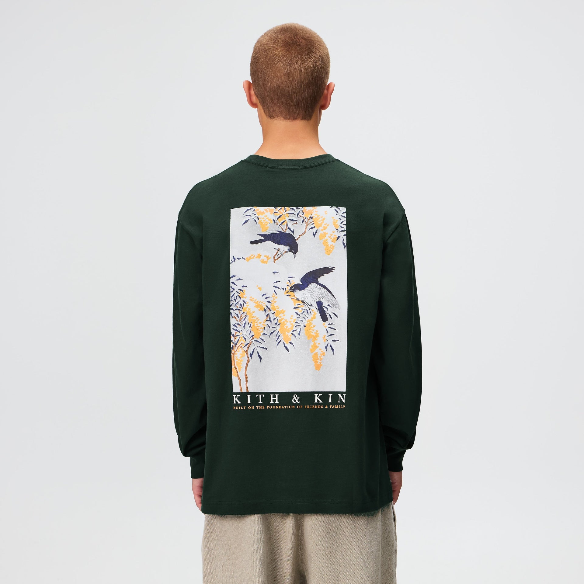 Kith Winter Tailbird Long Sleeve Pocket Tee - Stadium
