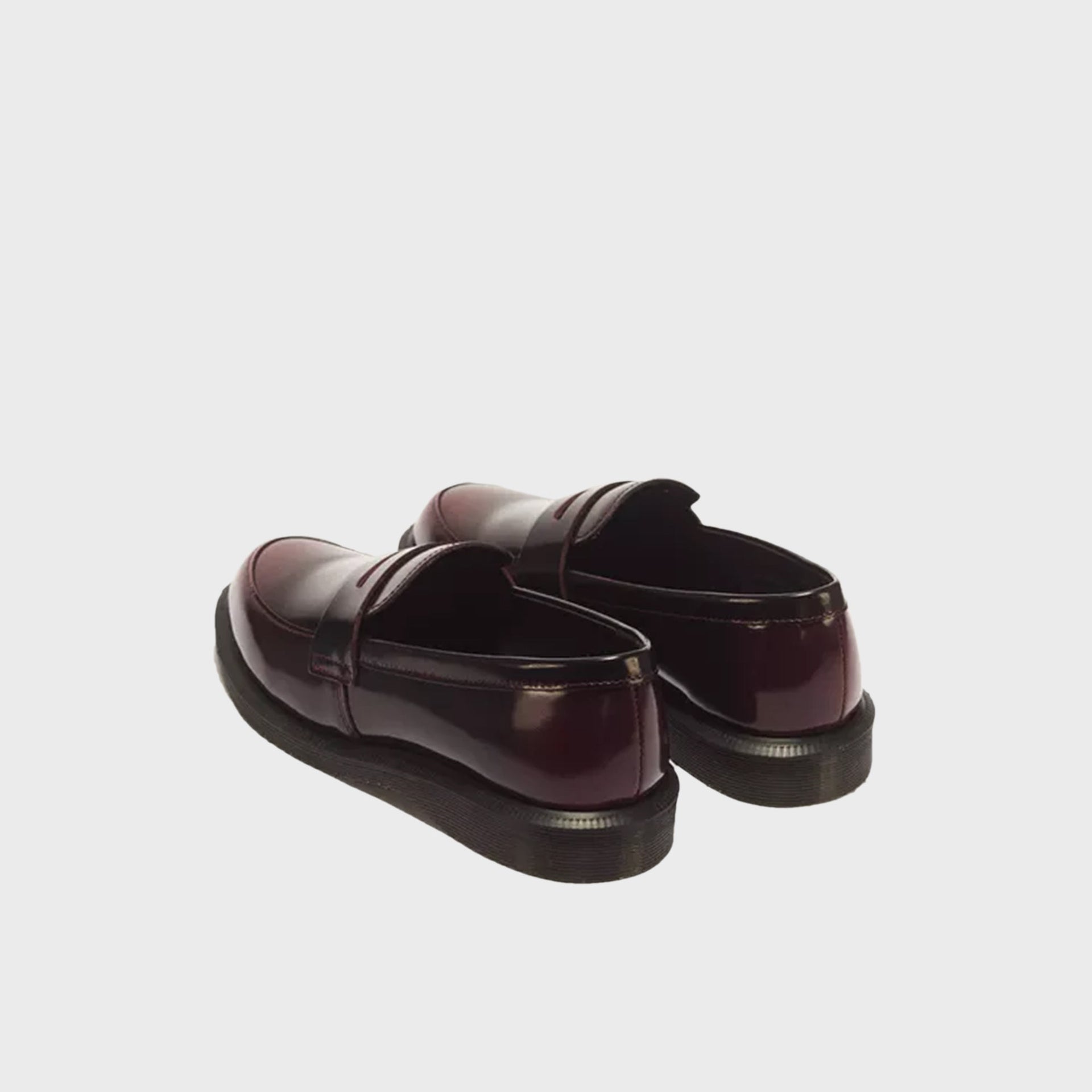 Dr. Martens WMNS Temara Arcadia Leather Loafer - Cherry Red