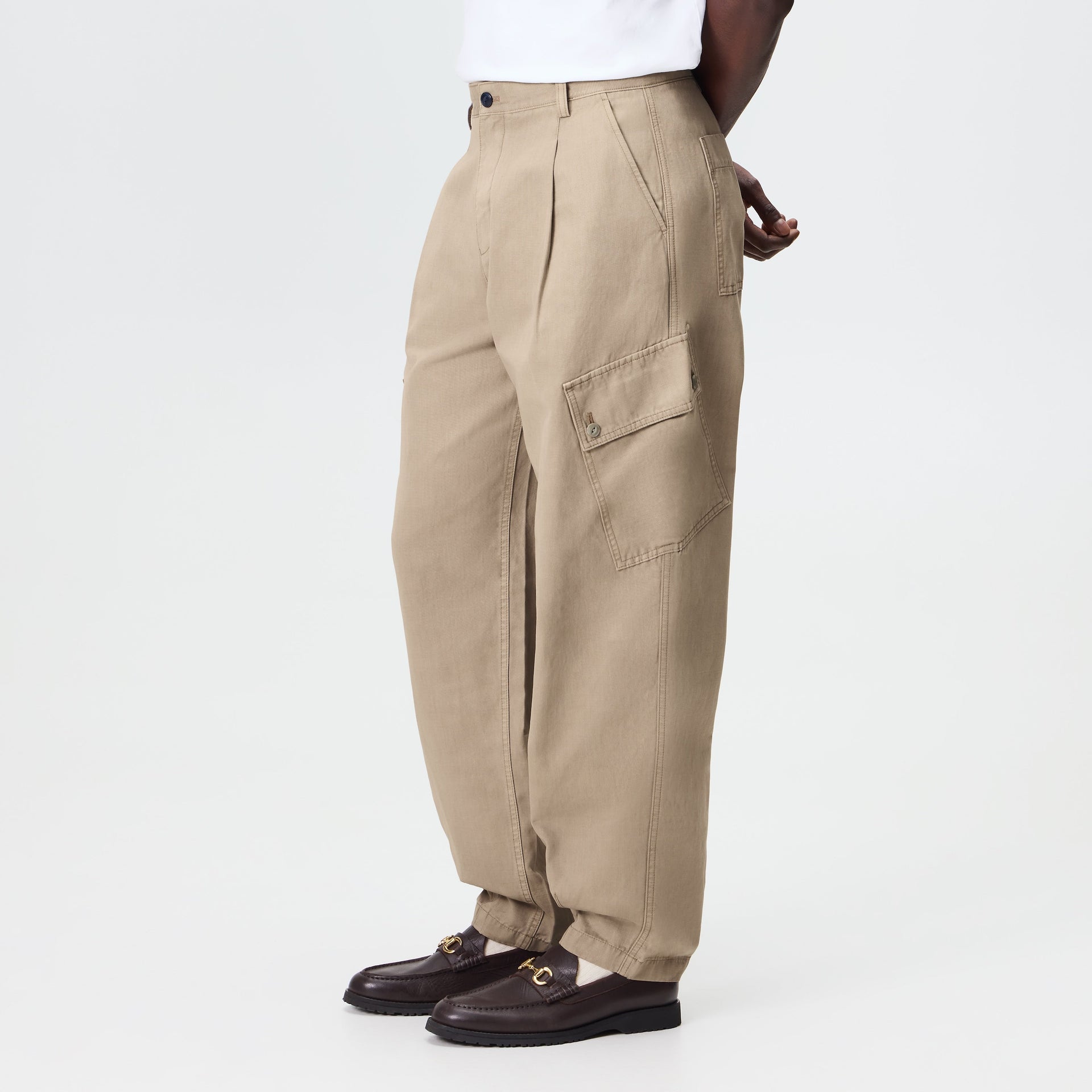 Kith Garment-Dyed Cotton Faille Gibbs Pant - Palomino