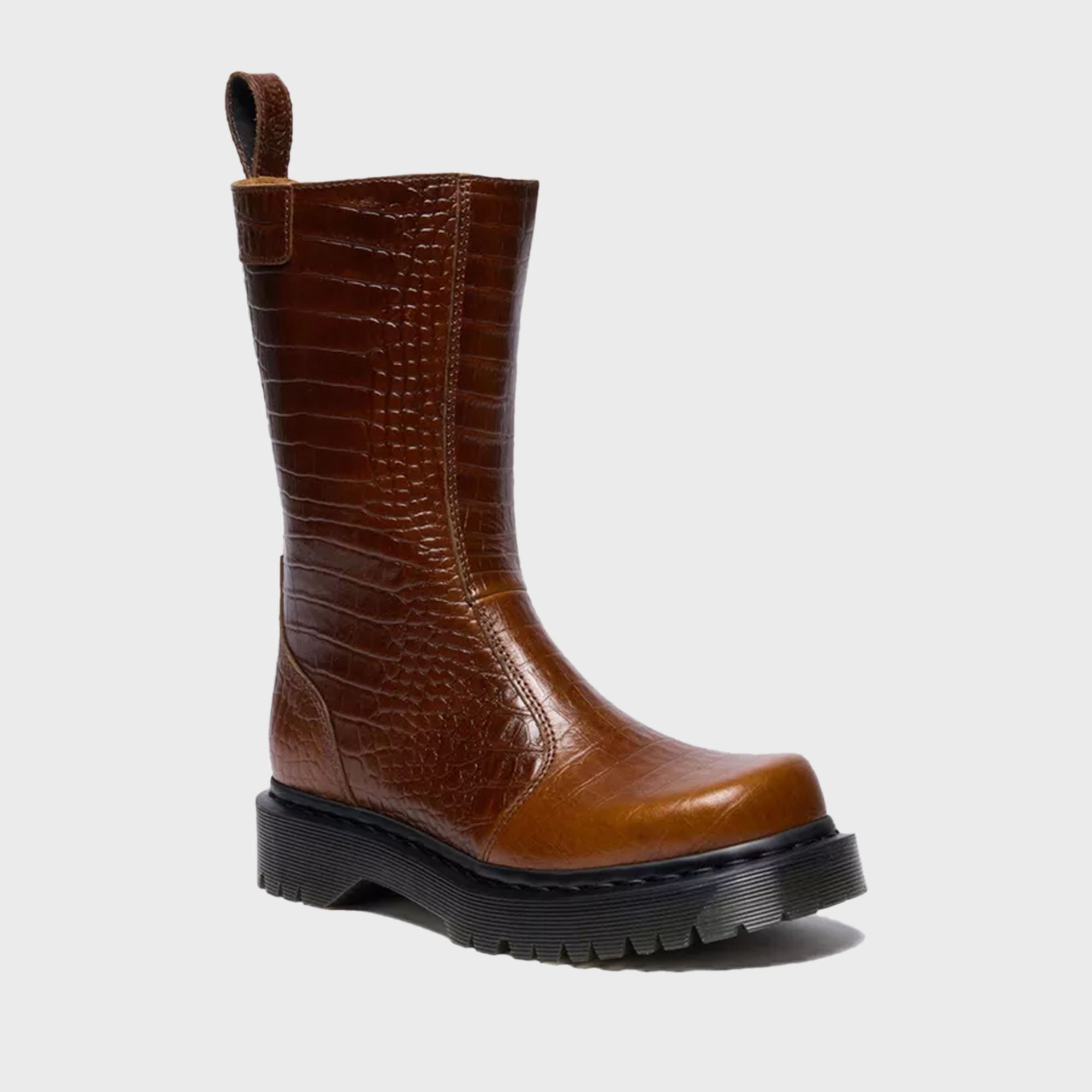 Y241128-33 Dr.Martens ミュール　UK7 Dmxl Zip Chelsea Leather Boots in Black | Dr. Martens