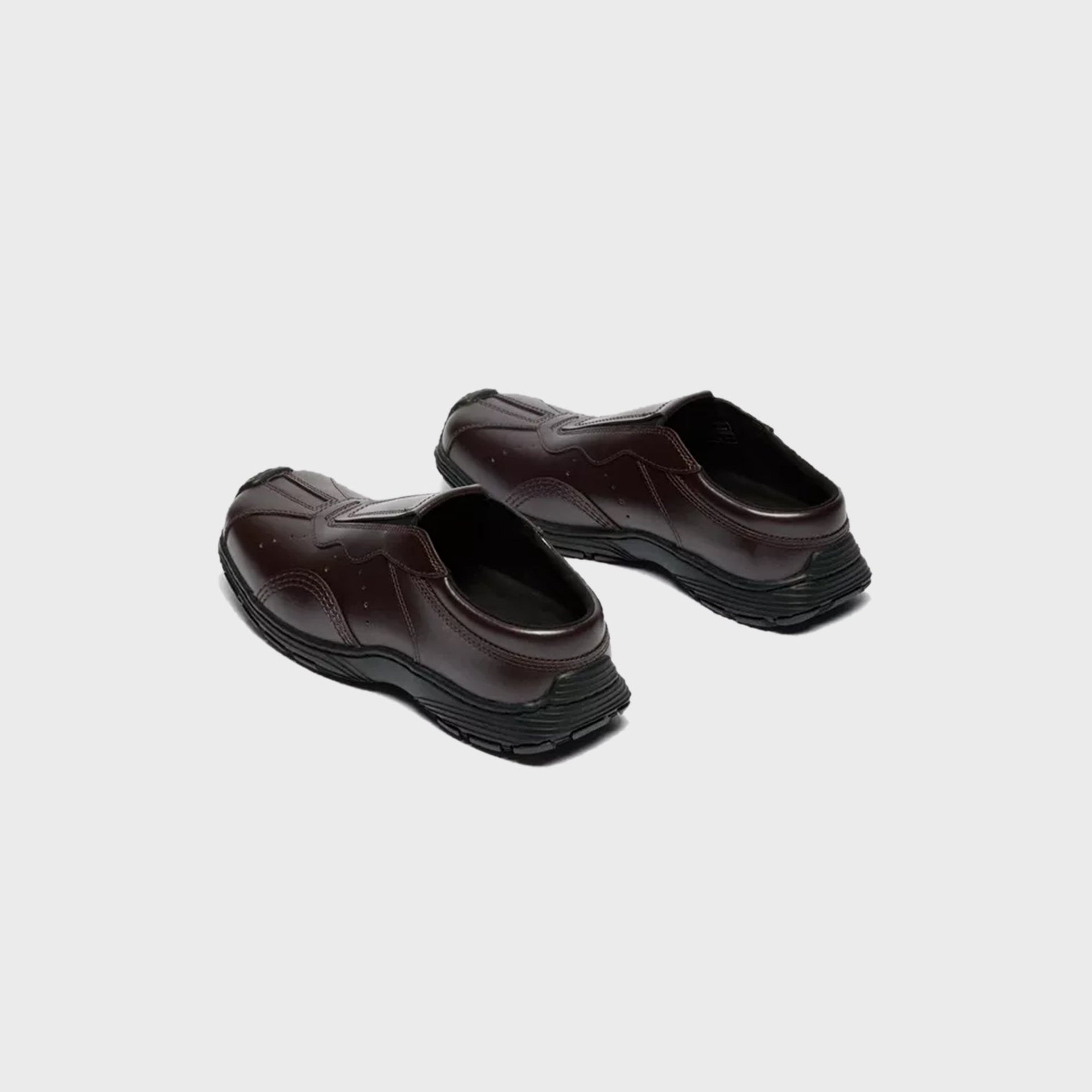 Dr. Martens Aurix Satin Finish Leather Mule - Oxblood