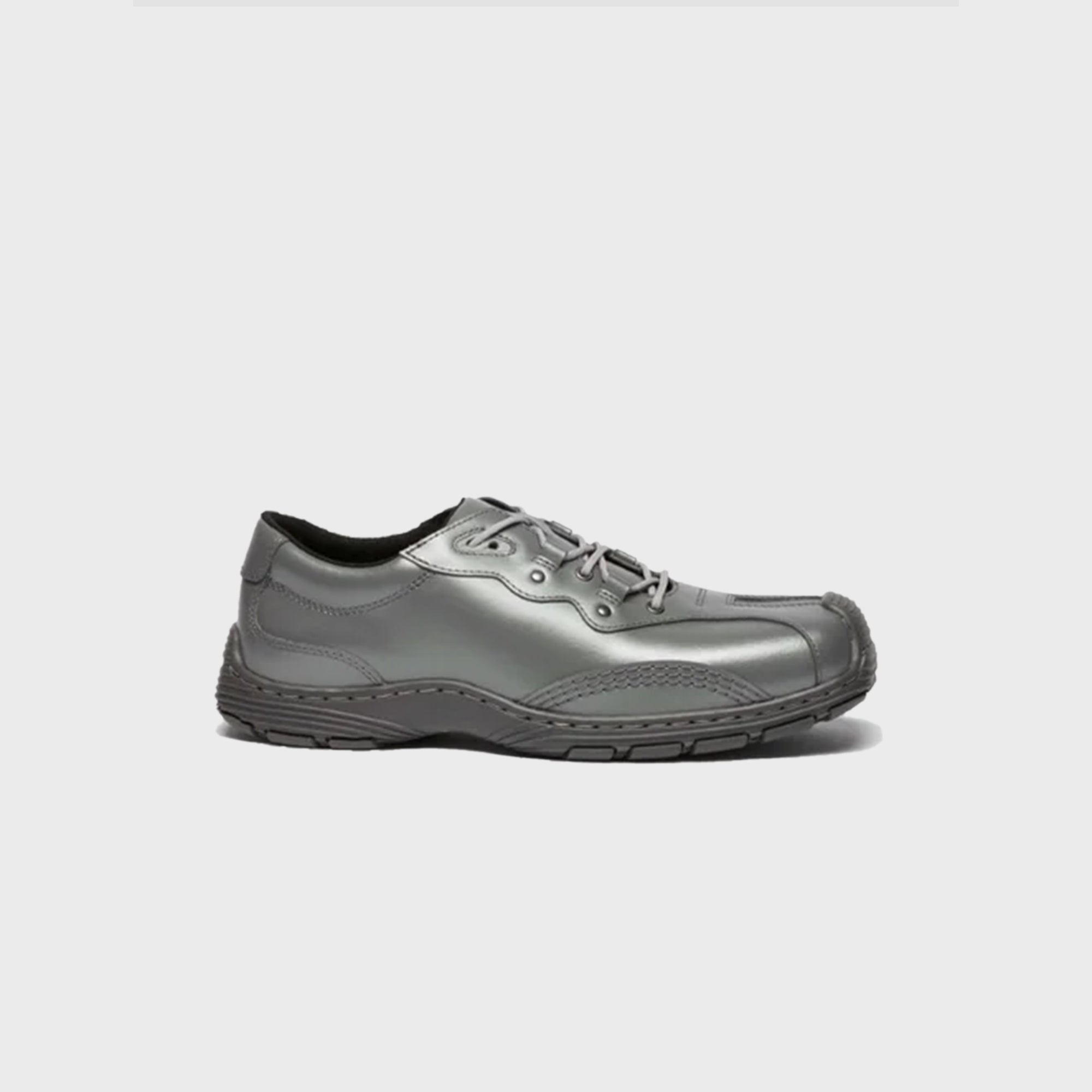 まぁ　1155045 Dr. Martens Aurix Satin Finish Leather 5I Boot - Gunmetal Grey – Kith
