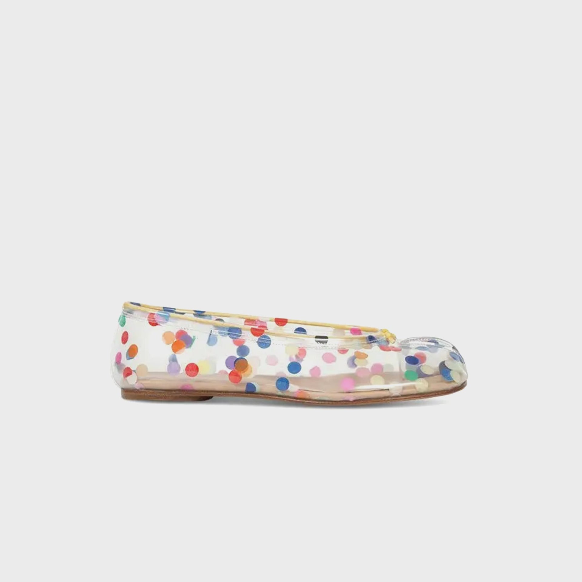Maison Margiela WMNS Tabi Ballerina Flats - Transparent / Multicolor