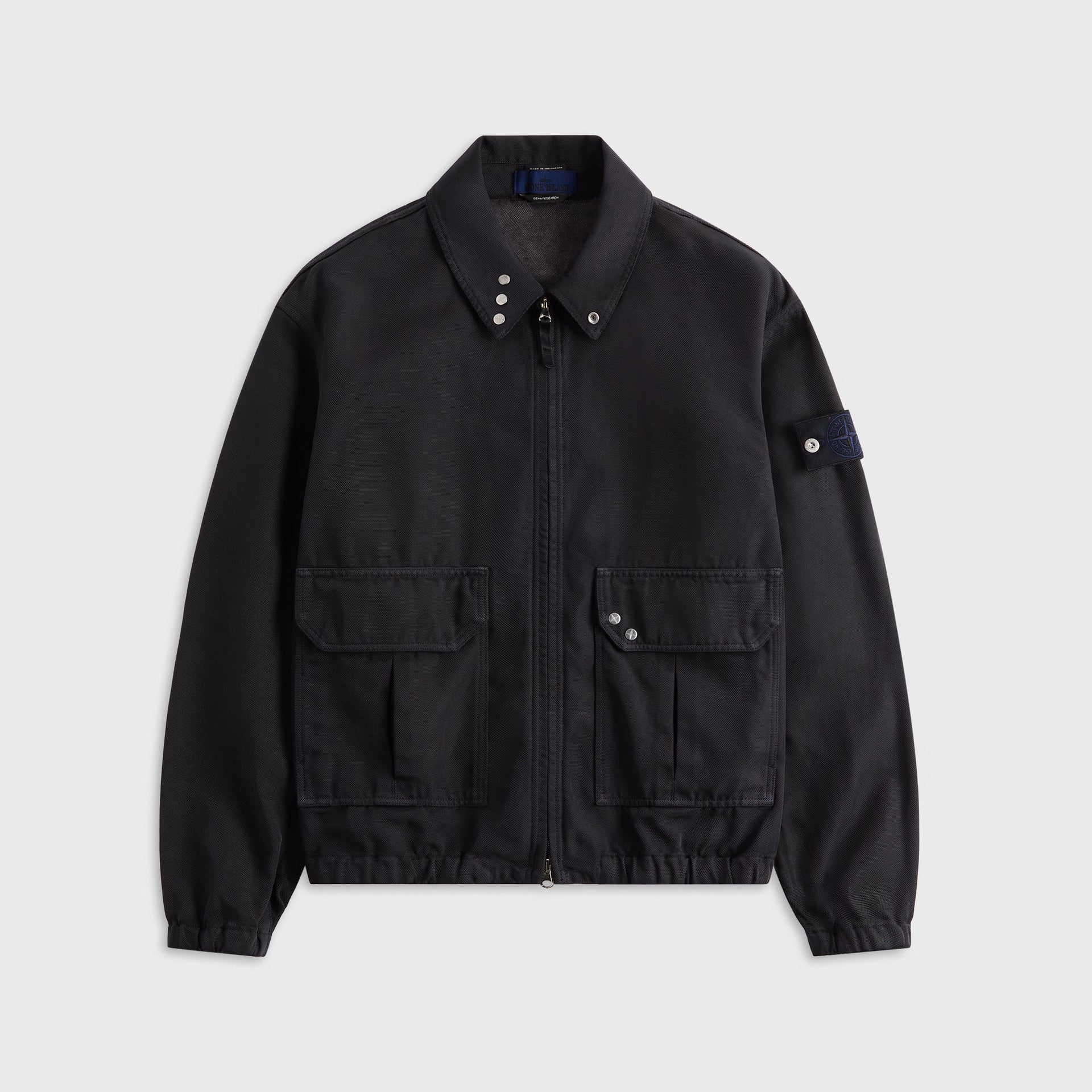 Stone Island Coach Jacket - Navy Blue