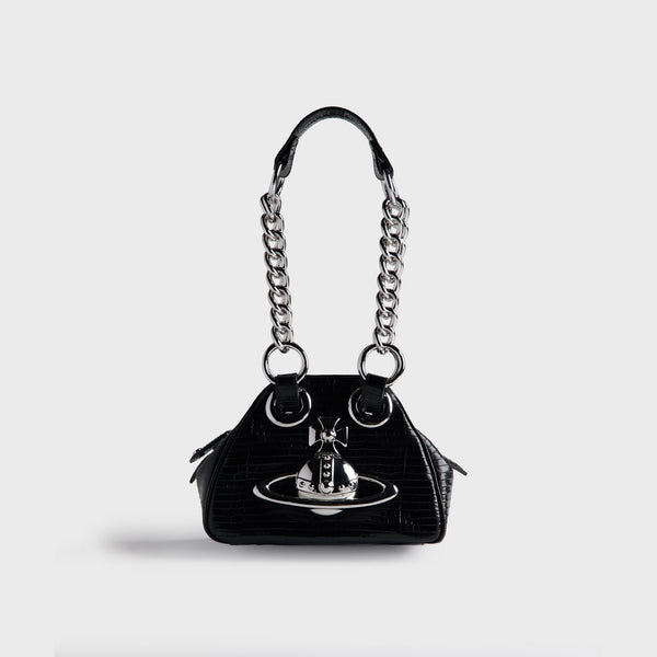 Vivienne Westwood Archive Chain Bag - Black Croc – Kith