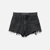 T by Alexander Wang Logo Bite Short - Pebble Beach