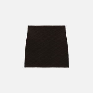 T by Alexander Wang Skewed Logo Jacquard Mini Skirt - Black