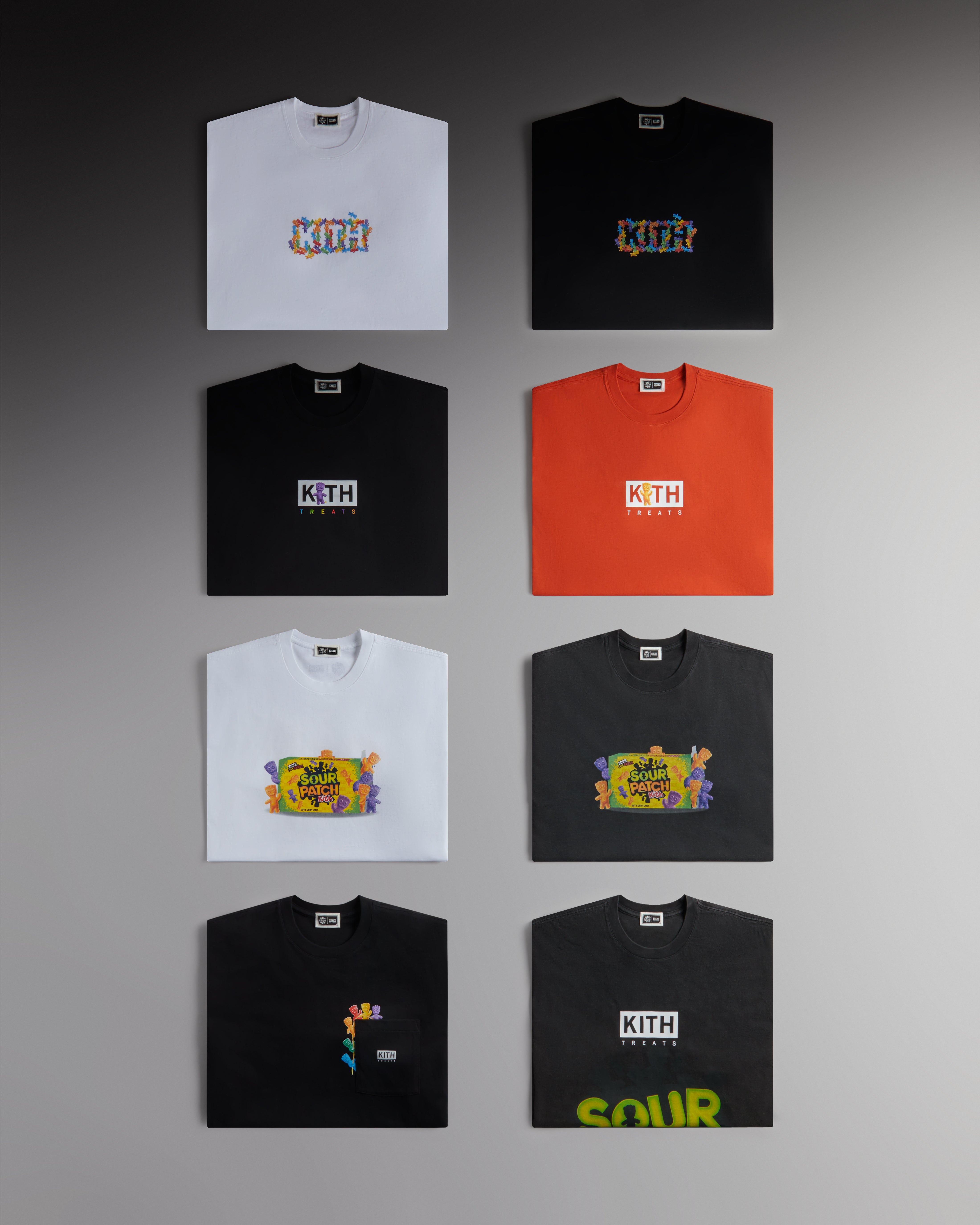 KITH Treats キストリーツ SOUR PATCH KIDS コットン Tシャツ 🔥SOLD OUT🔥Kith Treats for SOUR PATCH KIDS® Classic Logo