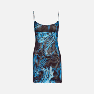 Miaou Anya Dress - Tattoo Blue