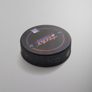 Kith & the New York Rangers for Inglasco Official Game Hockey Puck PH