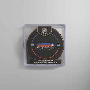 Kith & the New York Rangers for Inglasco Official Game Hockey Puck PH