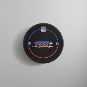 Kith & the New York Rangers for Inglasco Official Game Hockey Puck PH