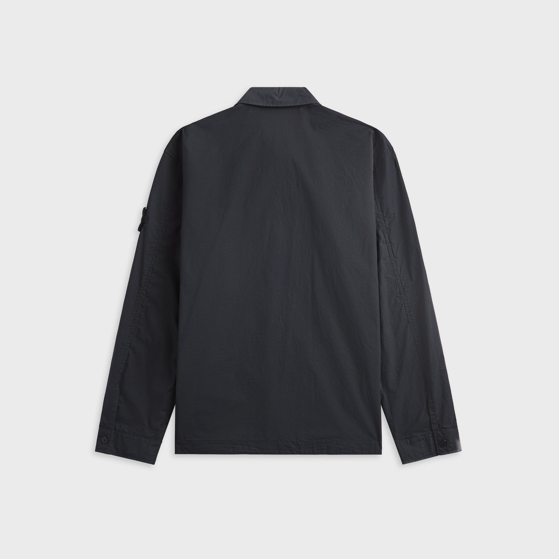 Stone Island Stretch Cotton Overshirt - Navy Blue