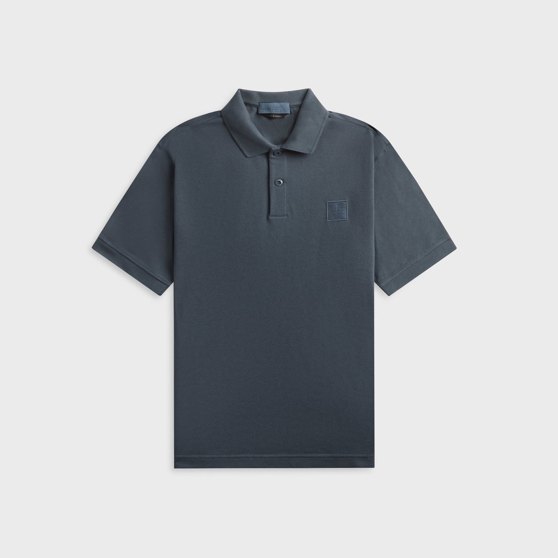 Stone Island Short Sleeve Polo - Slate Blu