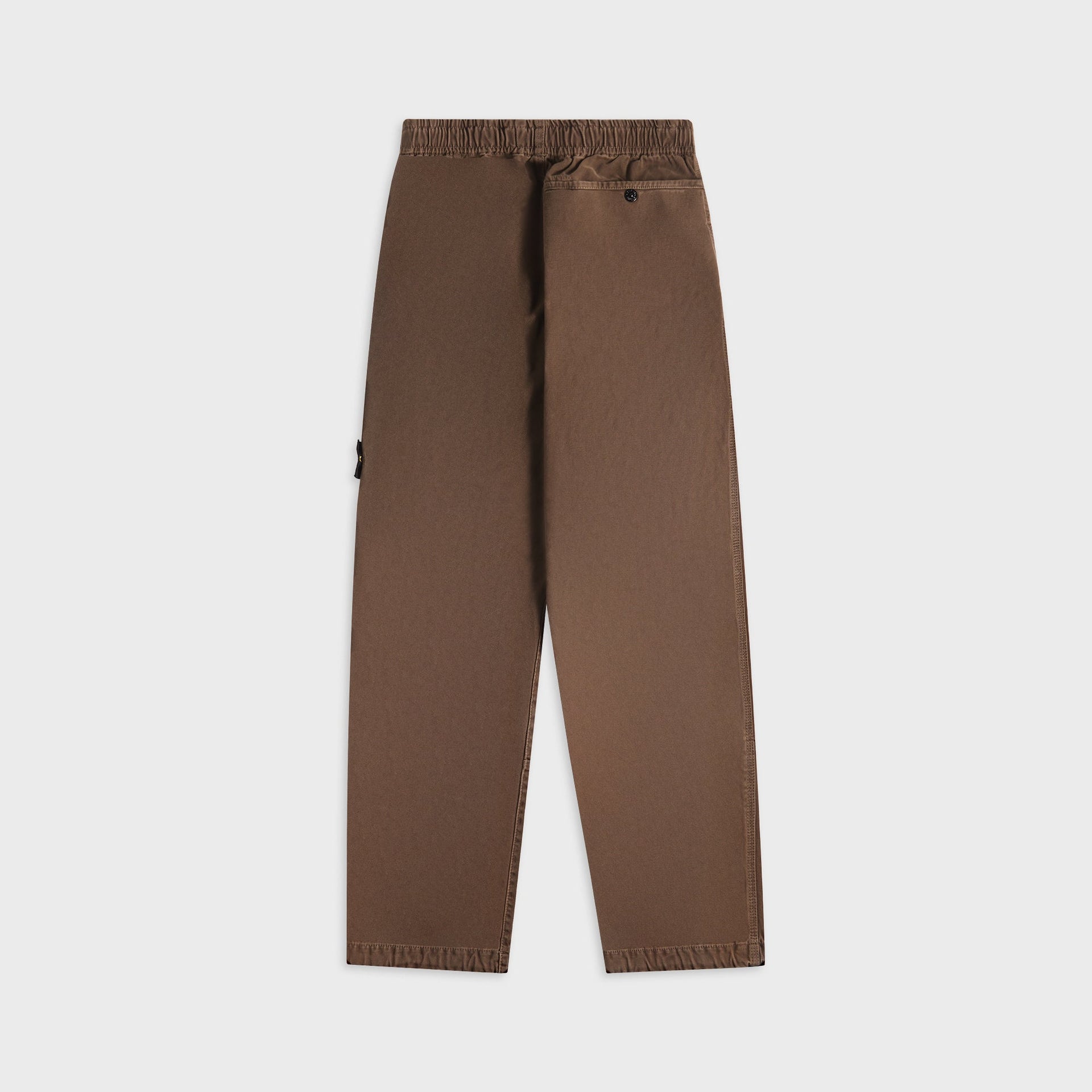 Stone Island Organic Panama Cotton Cargo Pants - Umber