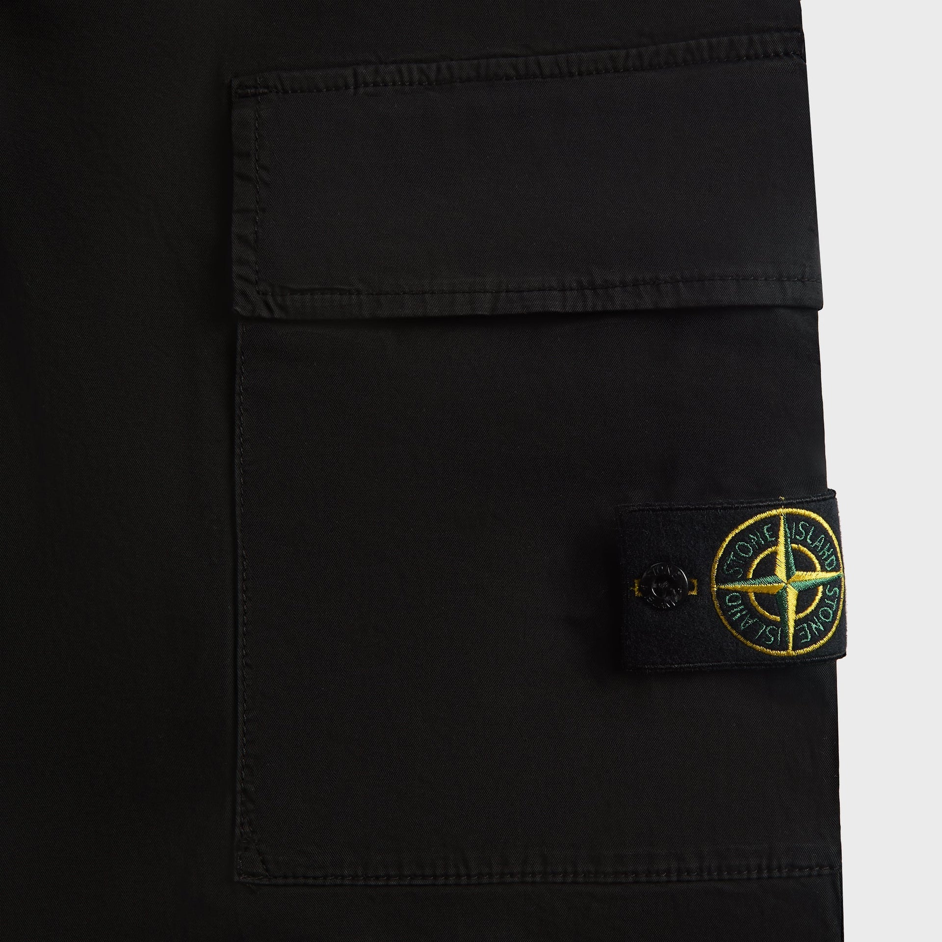 Stone Island Cargo Trousers - Black