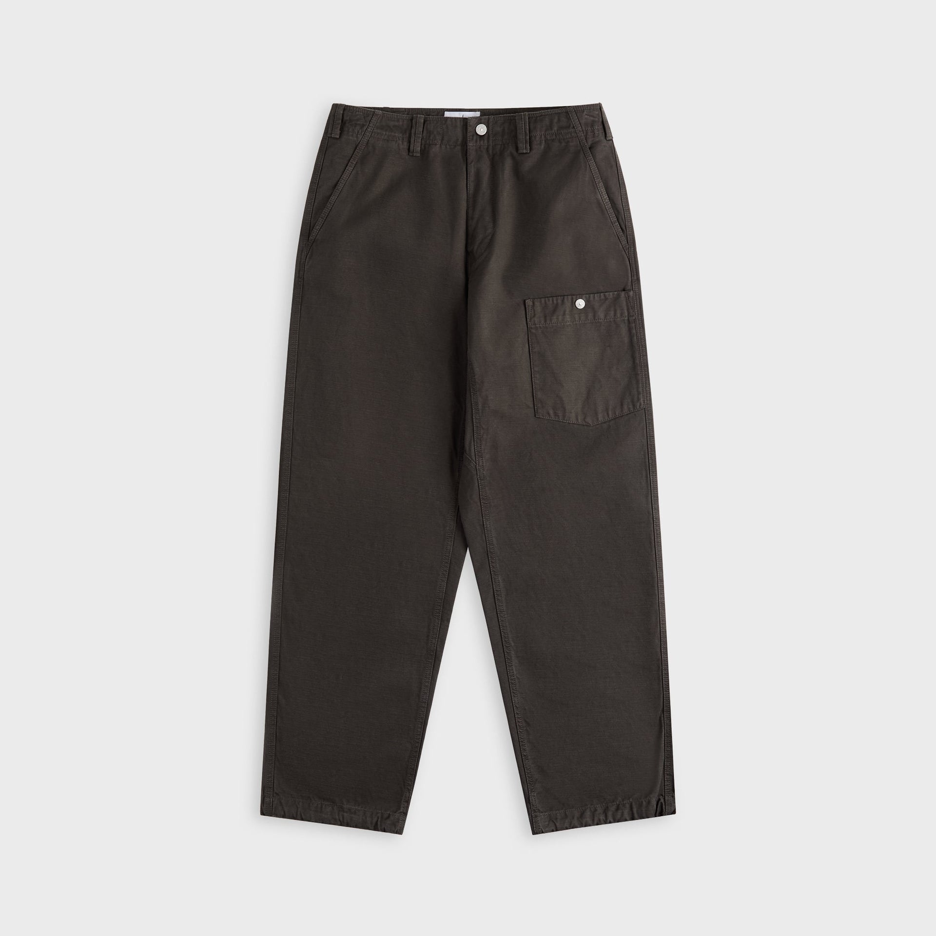 Stone Island Slub Cotton Cargo Pant - Lead Grey