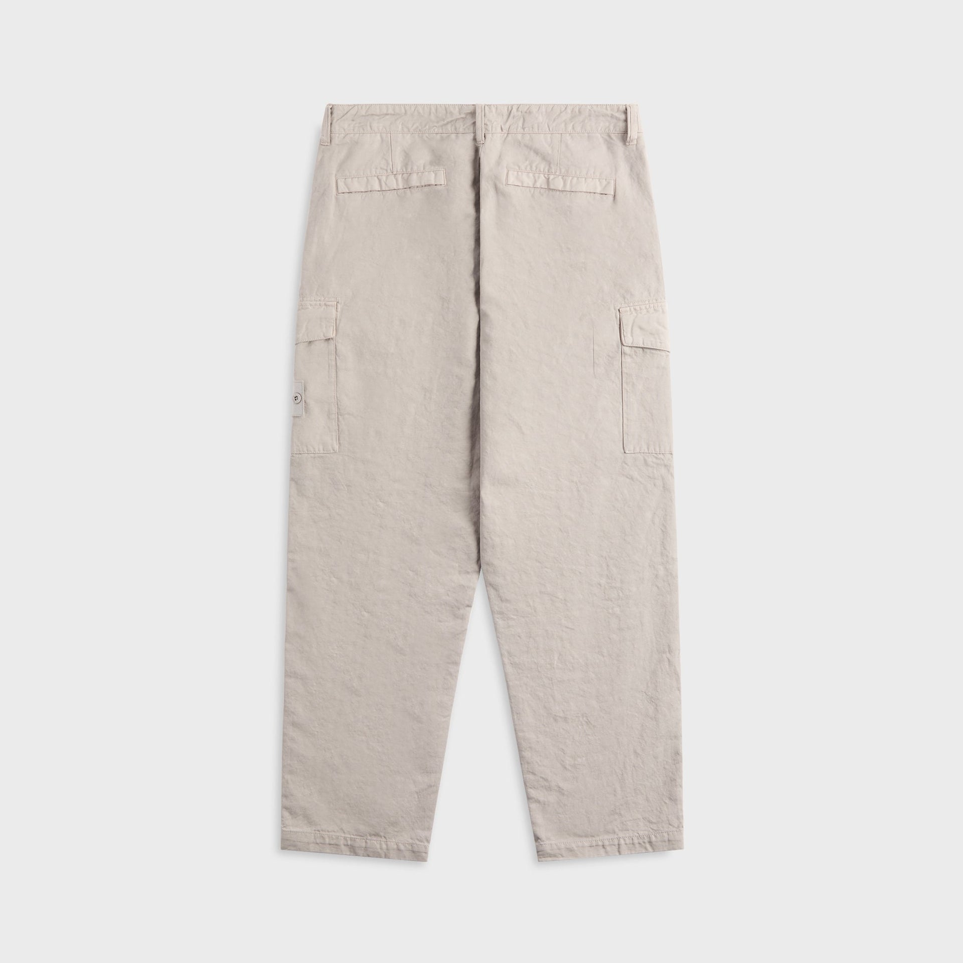 Stone Island Cotton-Linen Canvas Trouser - Dust Grey