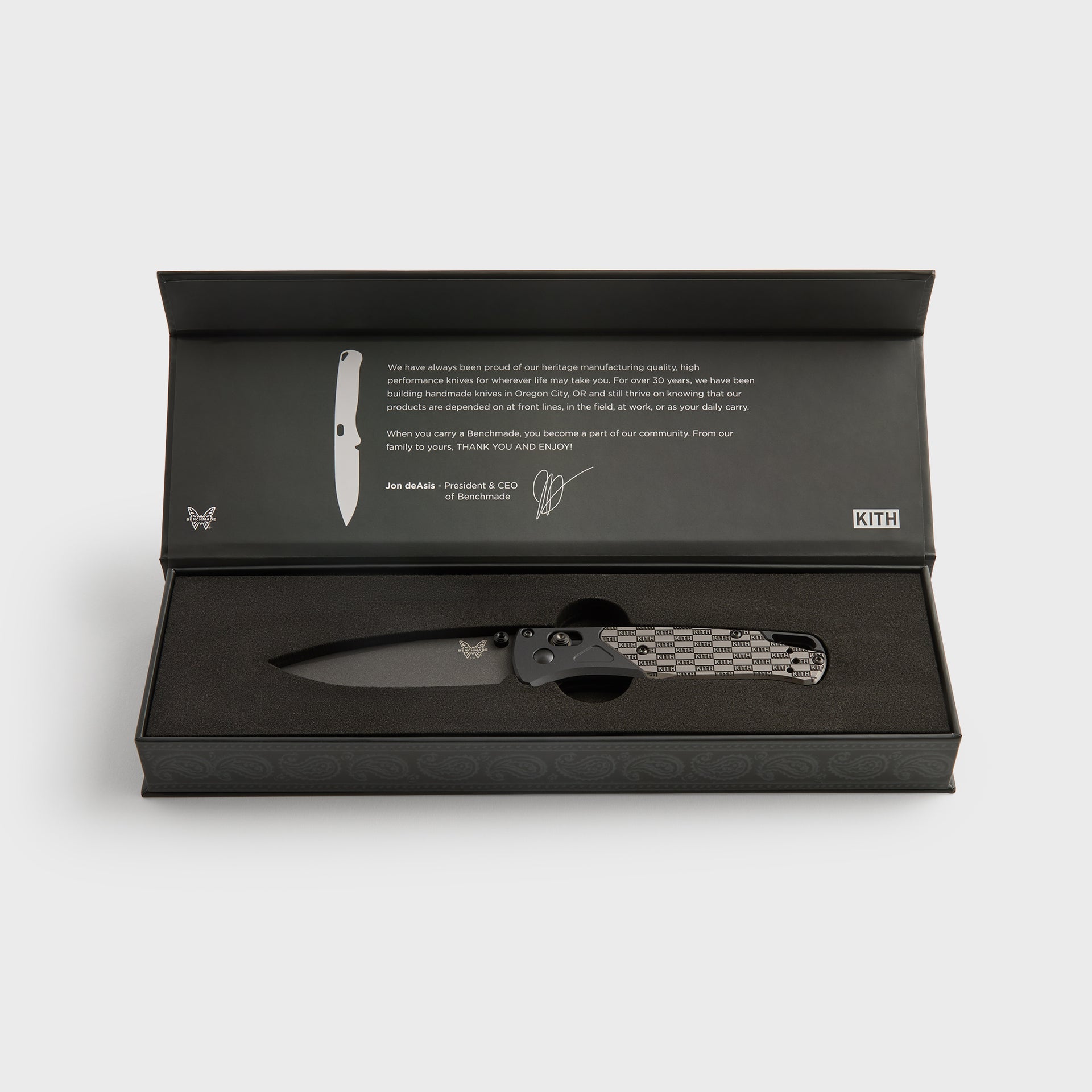 Kith for Benchmade Bugout® 535 - Black