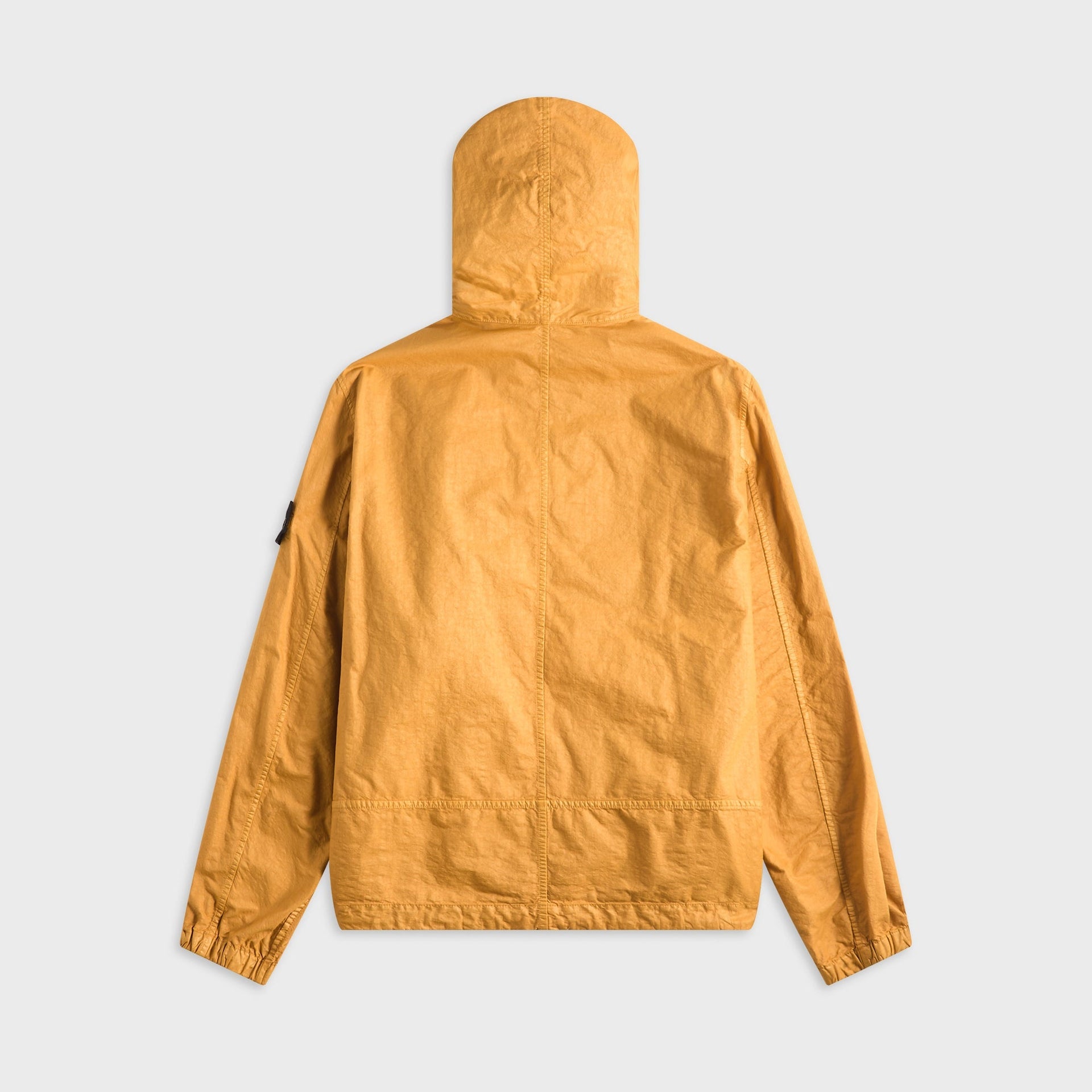 Stone Island Nylon Panama-TC Hooded Jacket - Mustard
