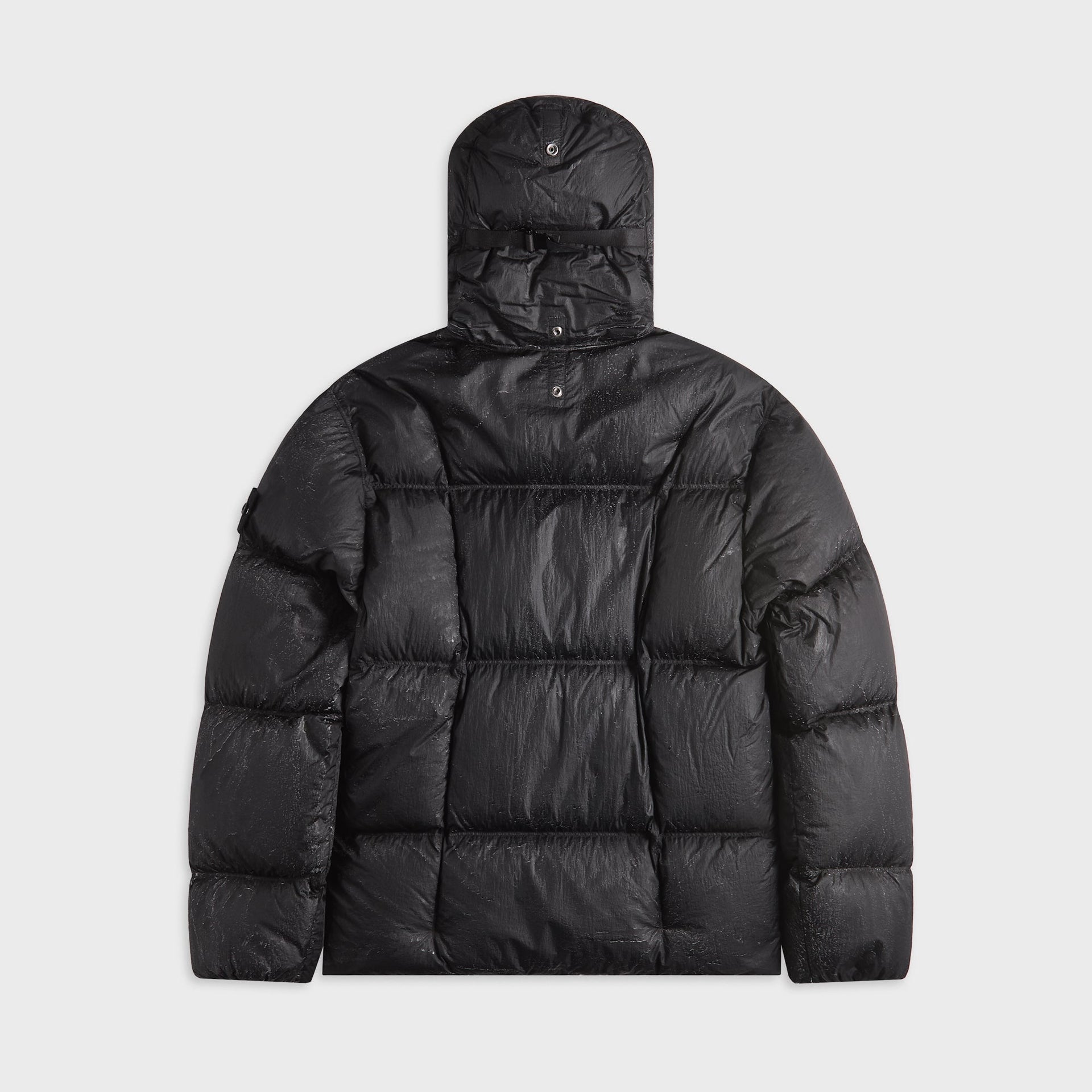 Stone Island Hooded Jacket - Black