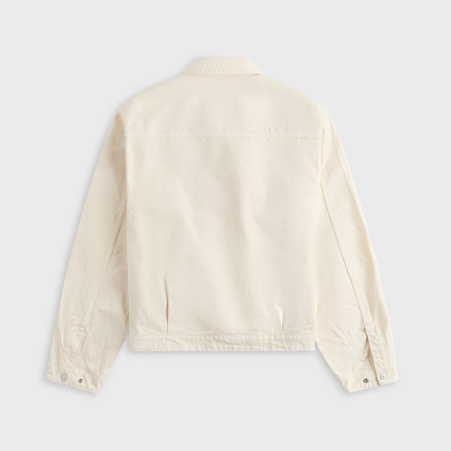Stone Island Slub Cotton Batavia Coach Jacket - Ivory