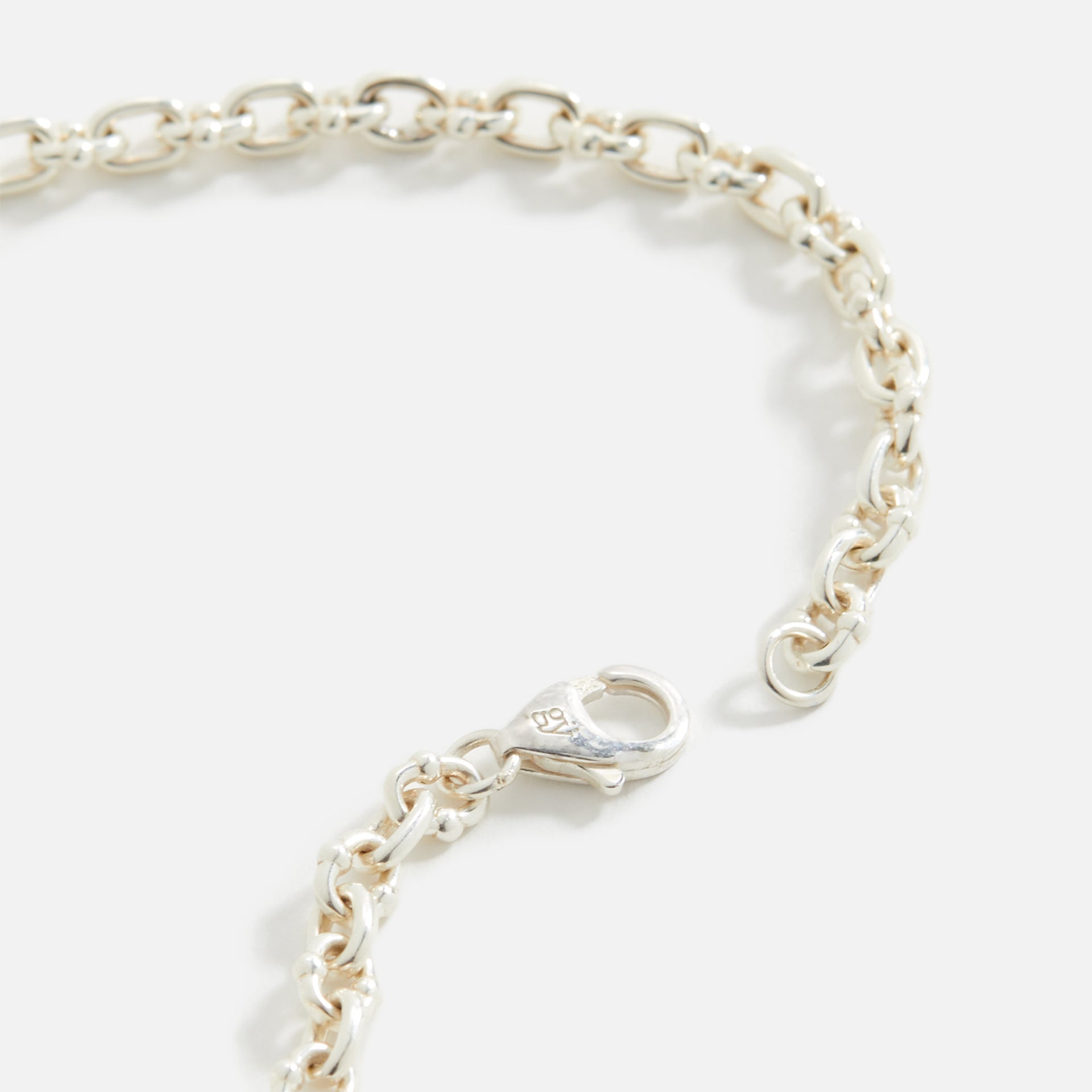 Greg Yuna Thin Umlaut Link Bracelet - Silver