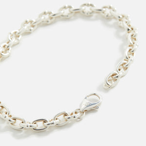 Greg Yuna Thick Umlaut Link Bracelet - Silver