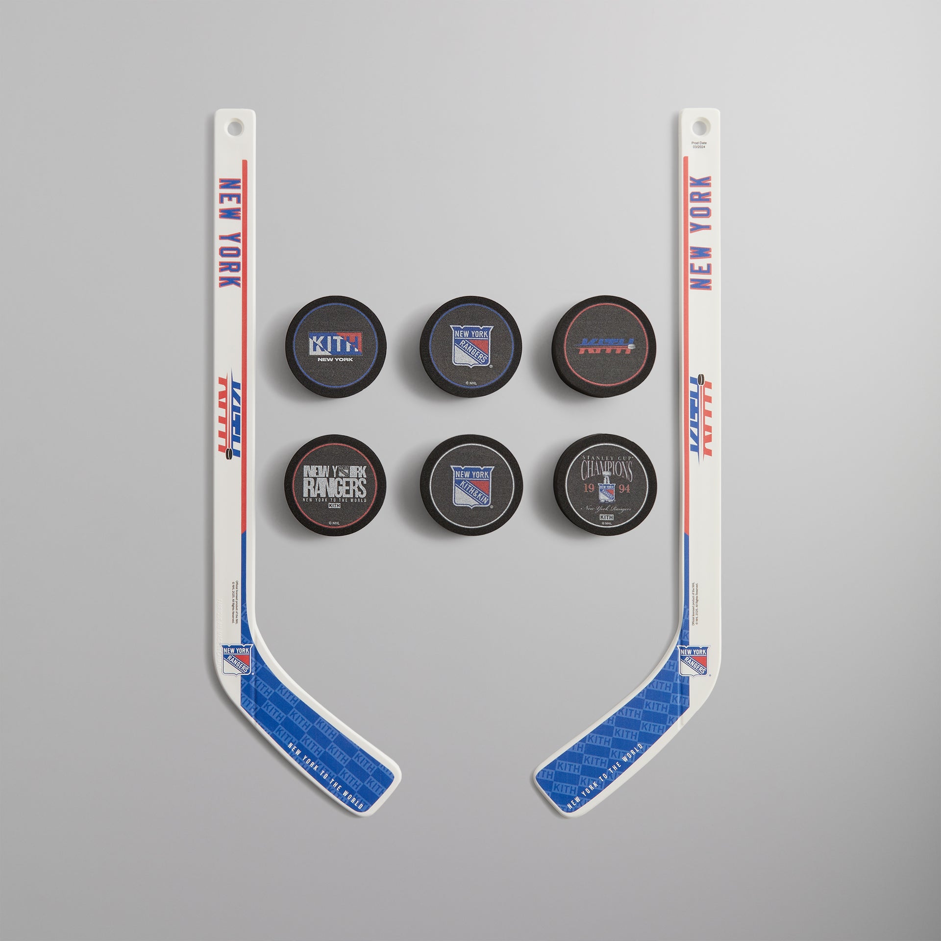 Kith & the New York Rangers for Inglasco 8-Pack Action Set