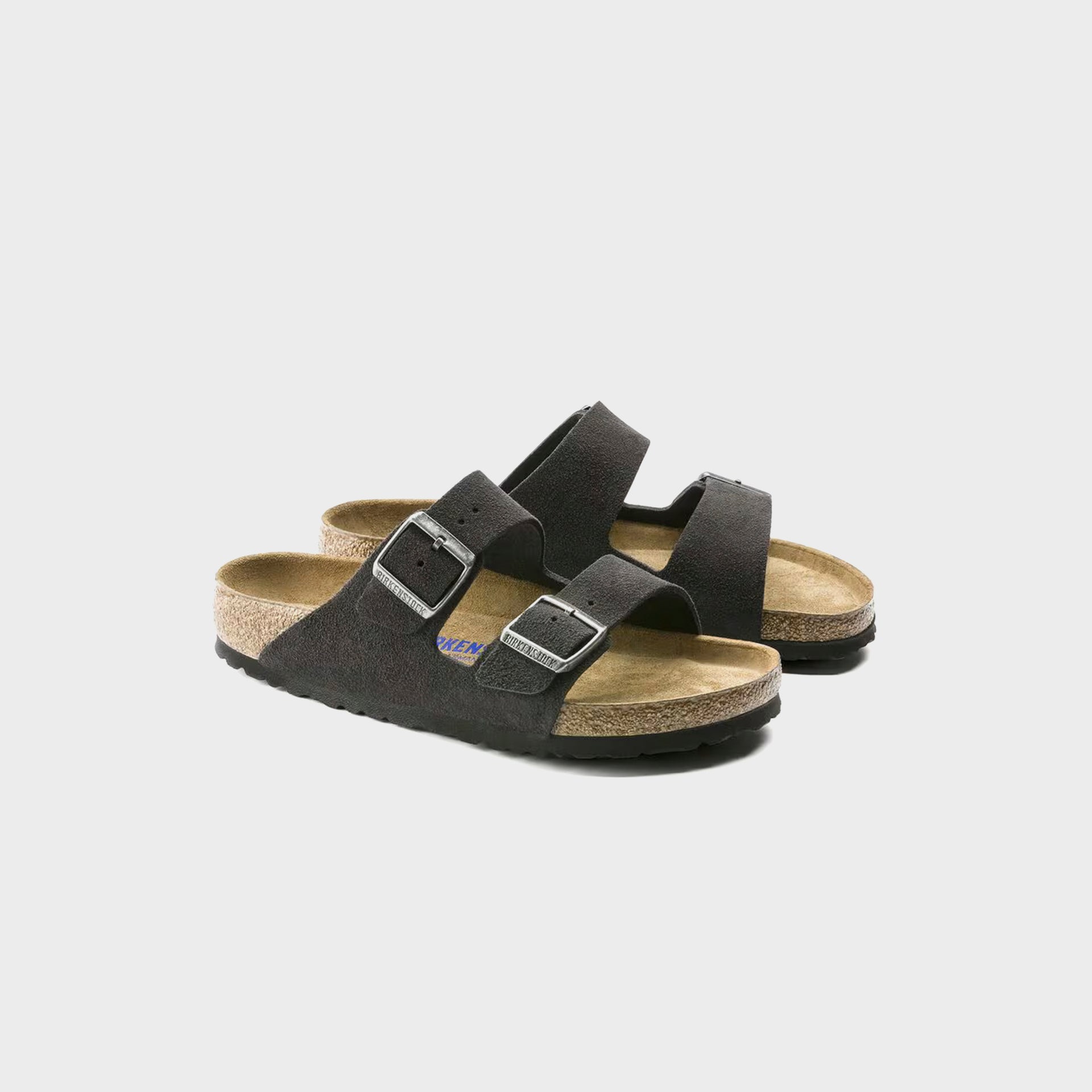 Birkenstock Arizona Soft Footbed Suede - Velvet Gray