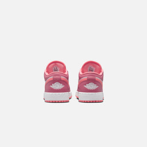 Nike Grade School Air Jordan 1 Low - Desert Berry / Coral Chalk / White