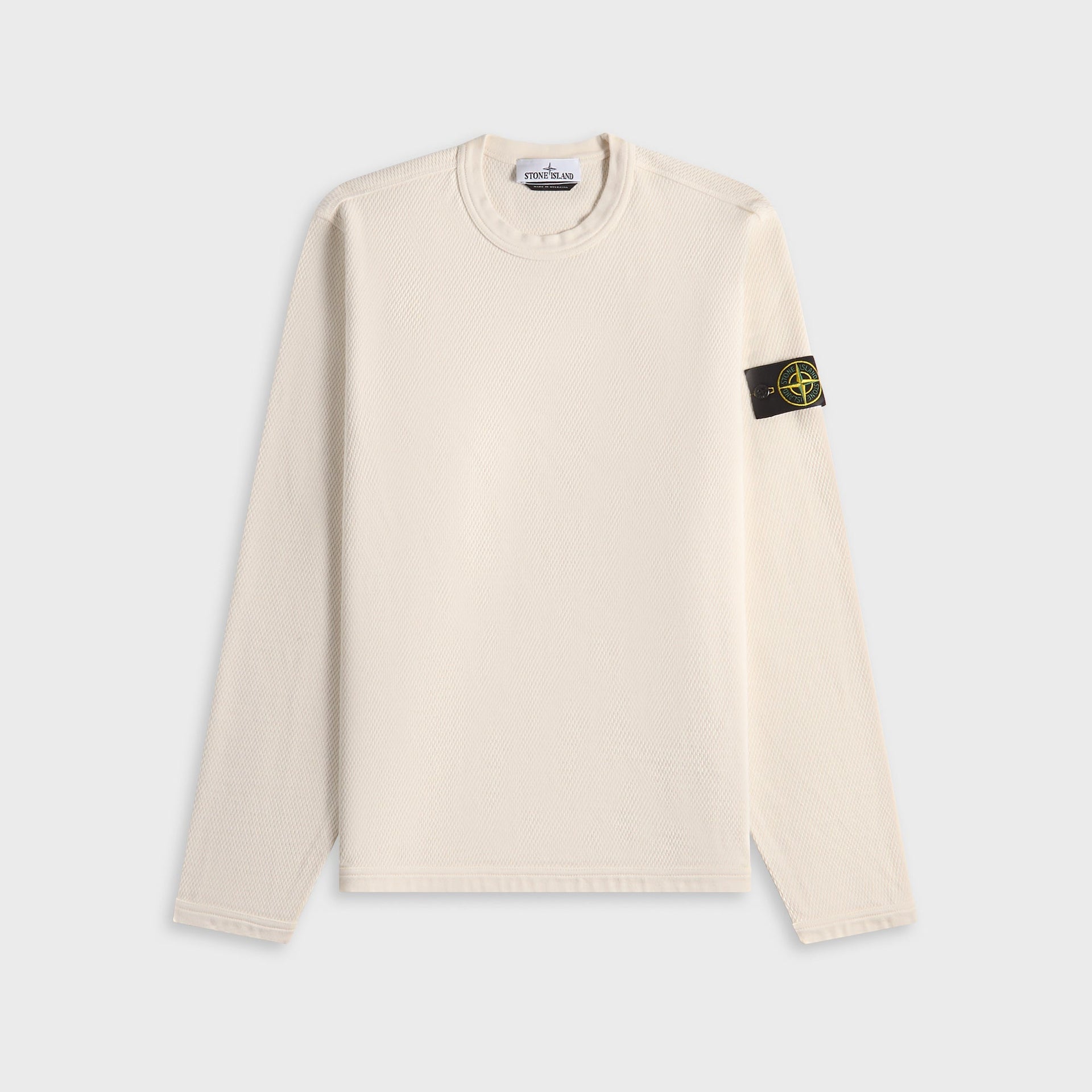 Stone Island Felpa Hooded Sweater - Ivory