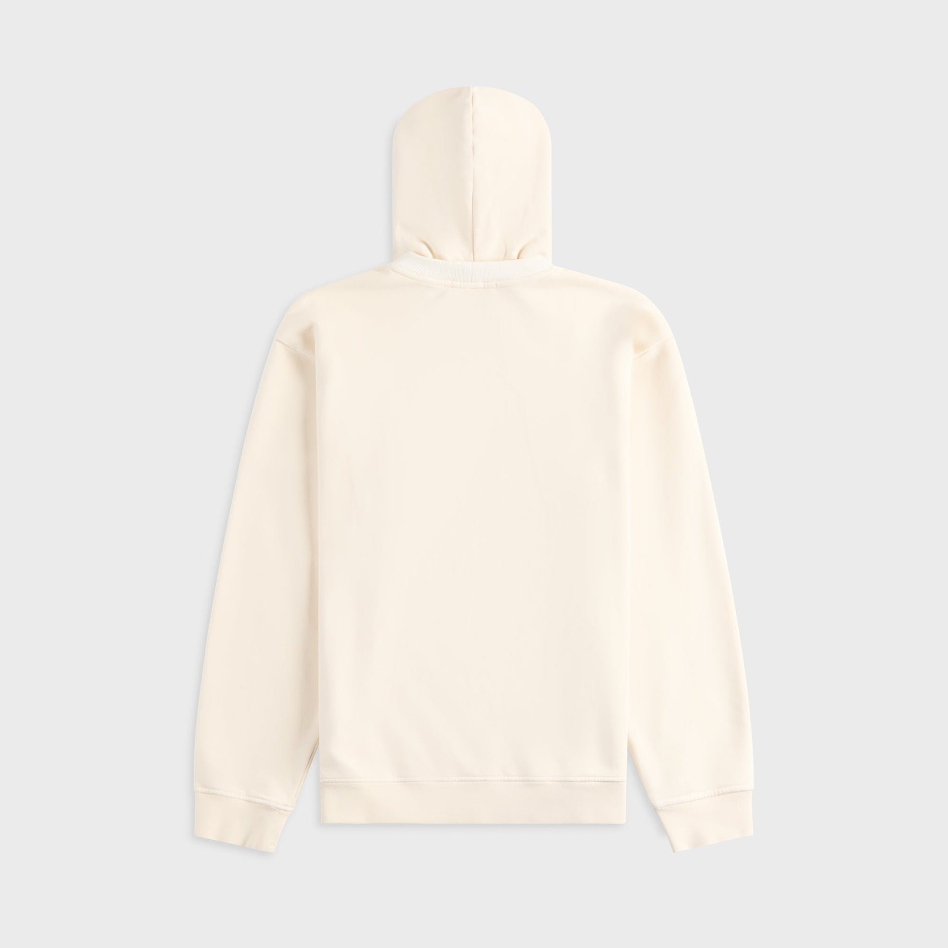 Stone Island Cotton Fleece Hooded Sweatshirt - Ivory
