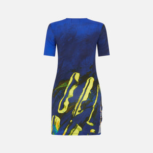 Louisa Ballou Double Ring Dress - Lapis