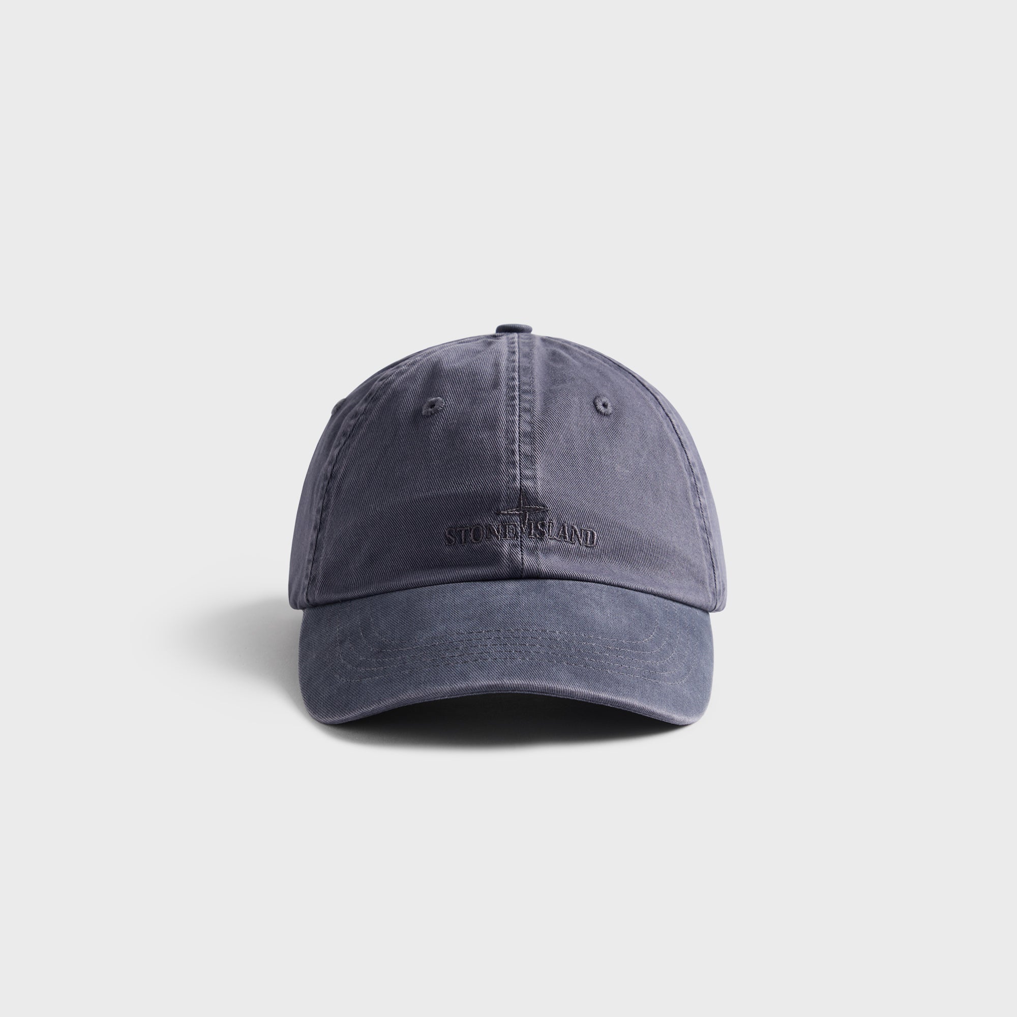 STONE  キャップ ダークネイビー L Stone Island Brushed Cotton Gabardine Cap - Blue / Grey – Kith