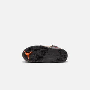 Nike PS Air NIKE jordan 5 Retro Plaid - Black / Dark Obsidian / Total Orange