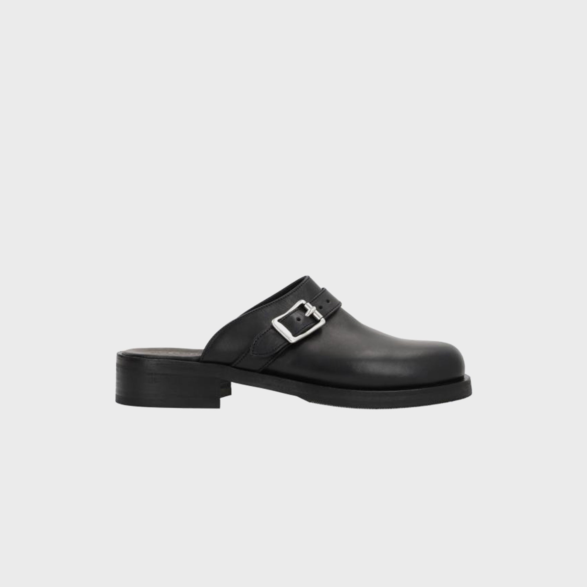 Our Legacy Camion Mule - Black Leather – Kith