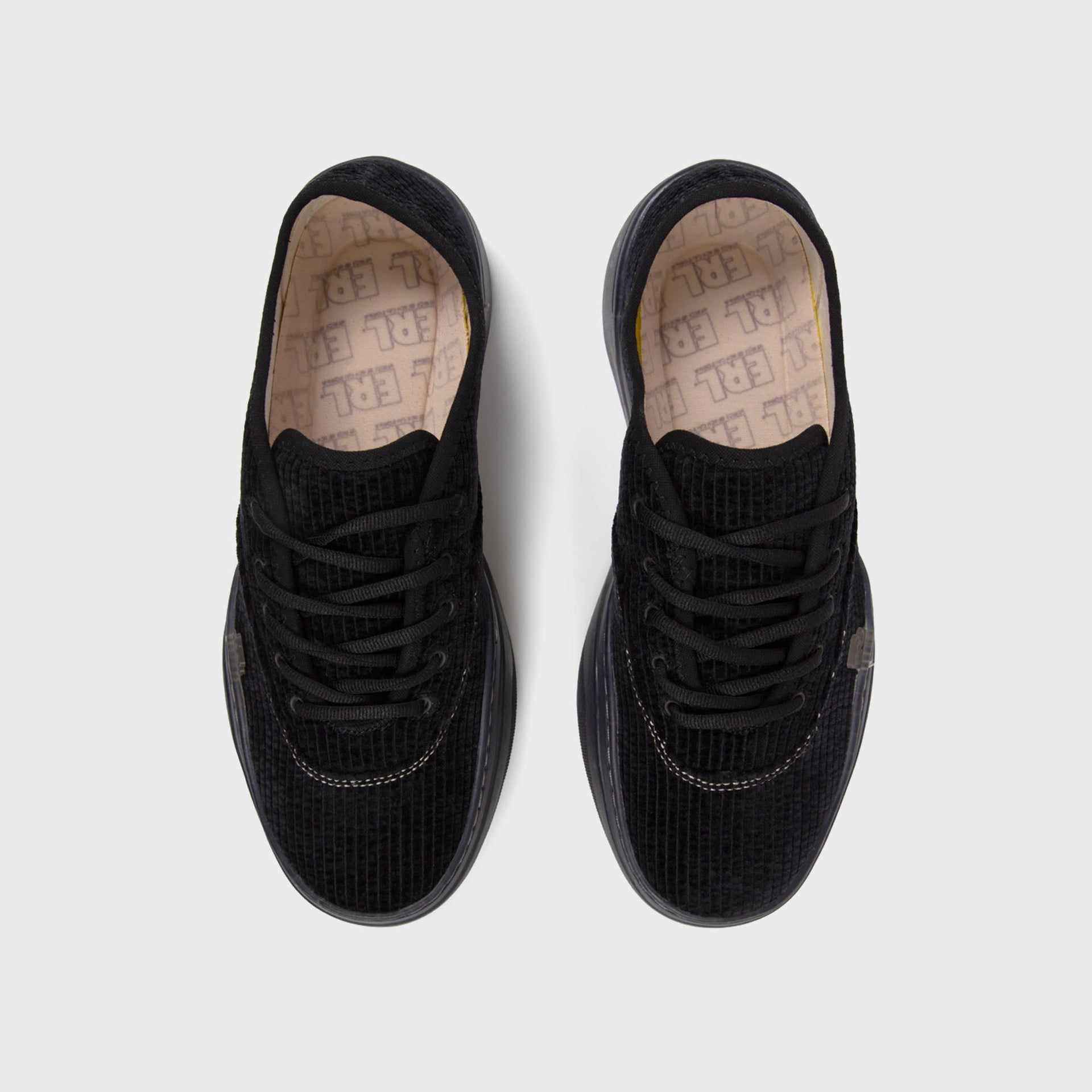 ERL Corduroy Coupe Sneakers - Black