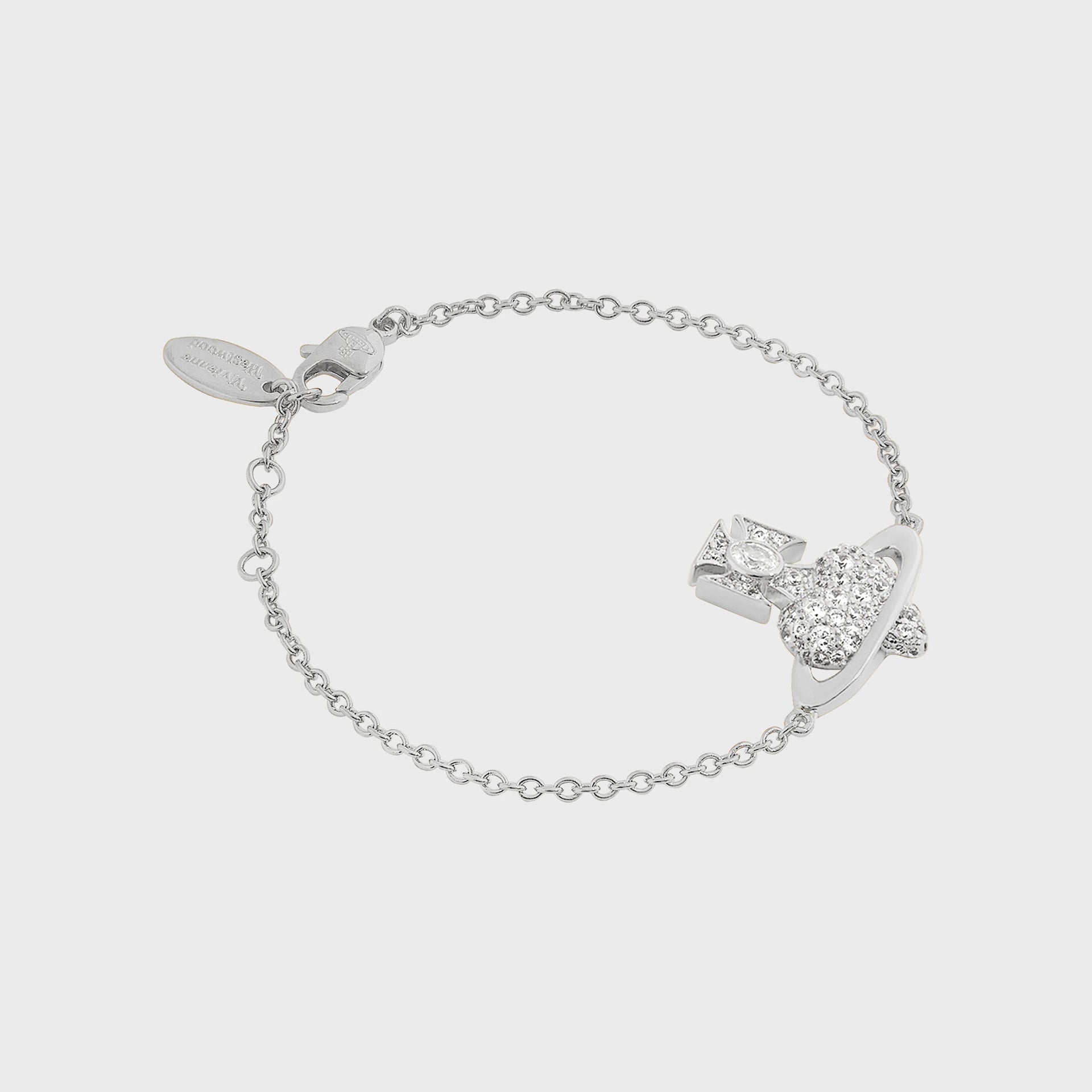 Vivienne Westwood Valentine's Agnatha Bracelet - Silver