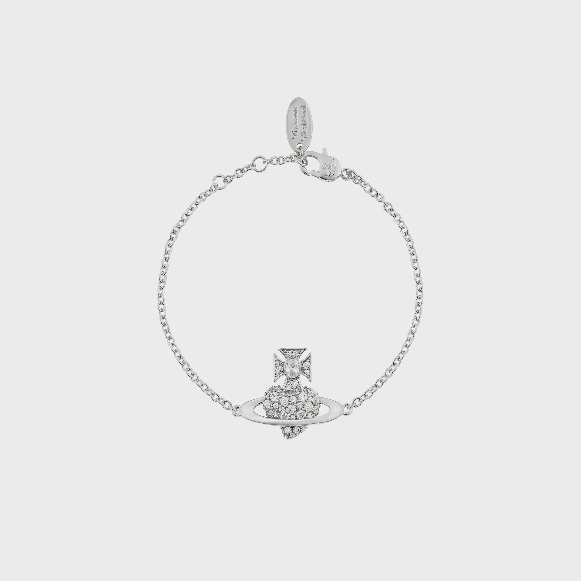 Vivienne Westwood Valentine's Agnatha Bracelet - Silver