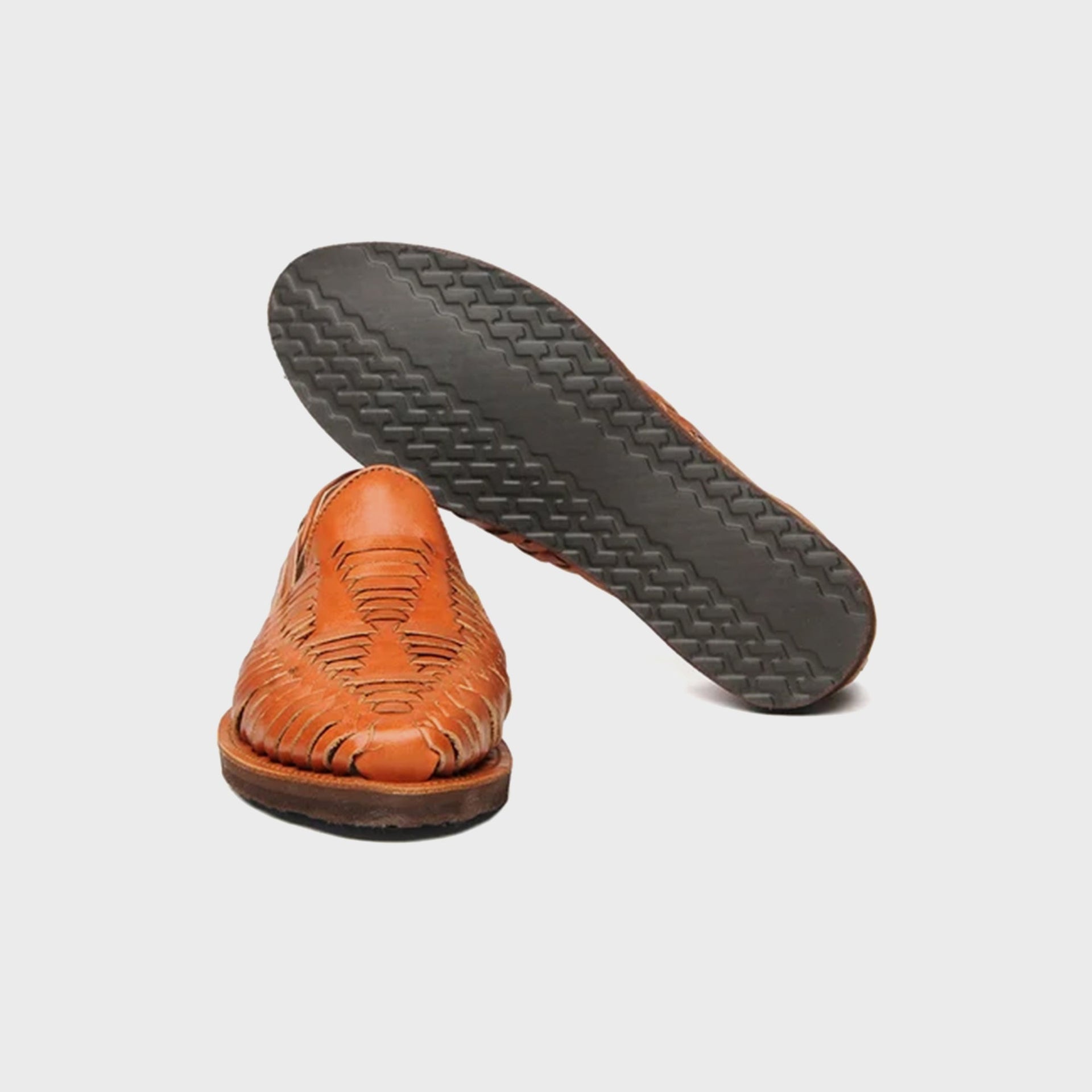 Chamula Cancun Loafer - Red Brown