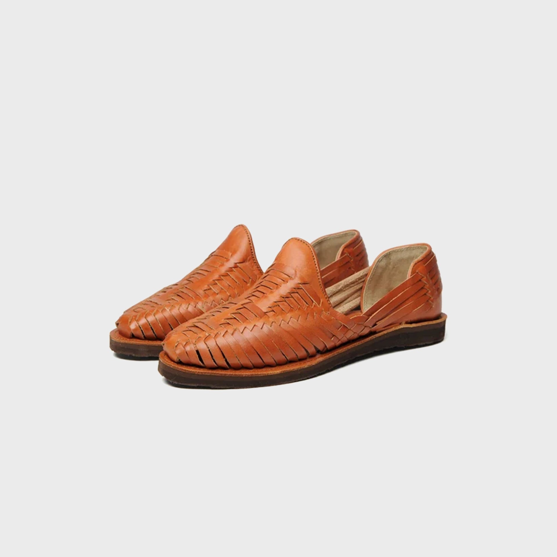 Chamula Cancun Loafer - Red Brown