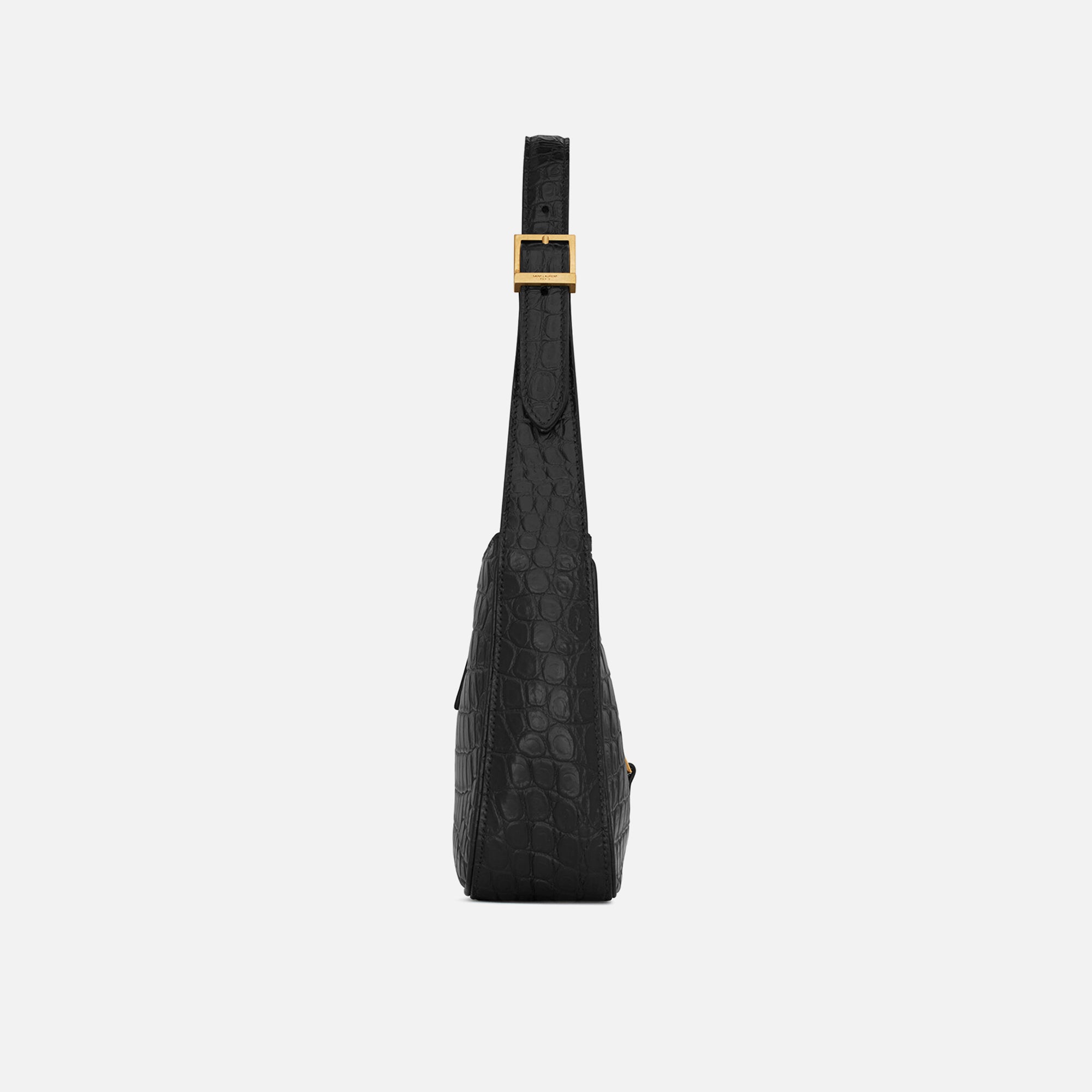 24AW new/Saint Laurent Le5a7Suppleショルダーバッグ Bag Black LE 5 À 7 supple small IN GRAINED LEATHER | Saint Laurent