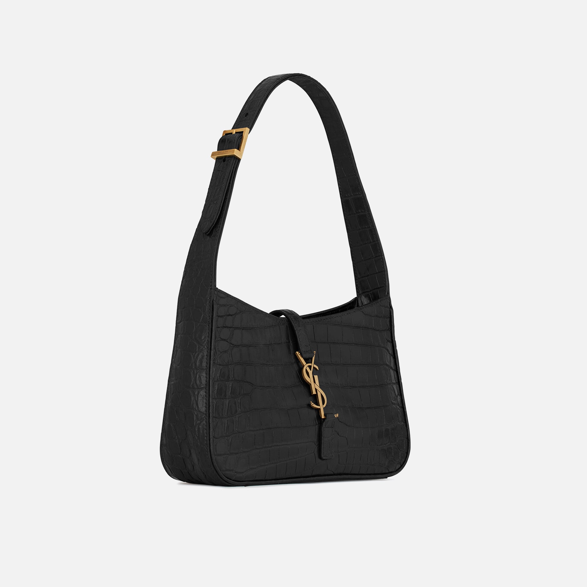 Saint Laurent YSL Le 5A7 Bag Croc Print - Nero – Kith
