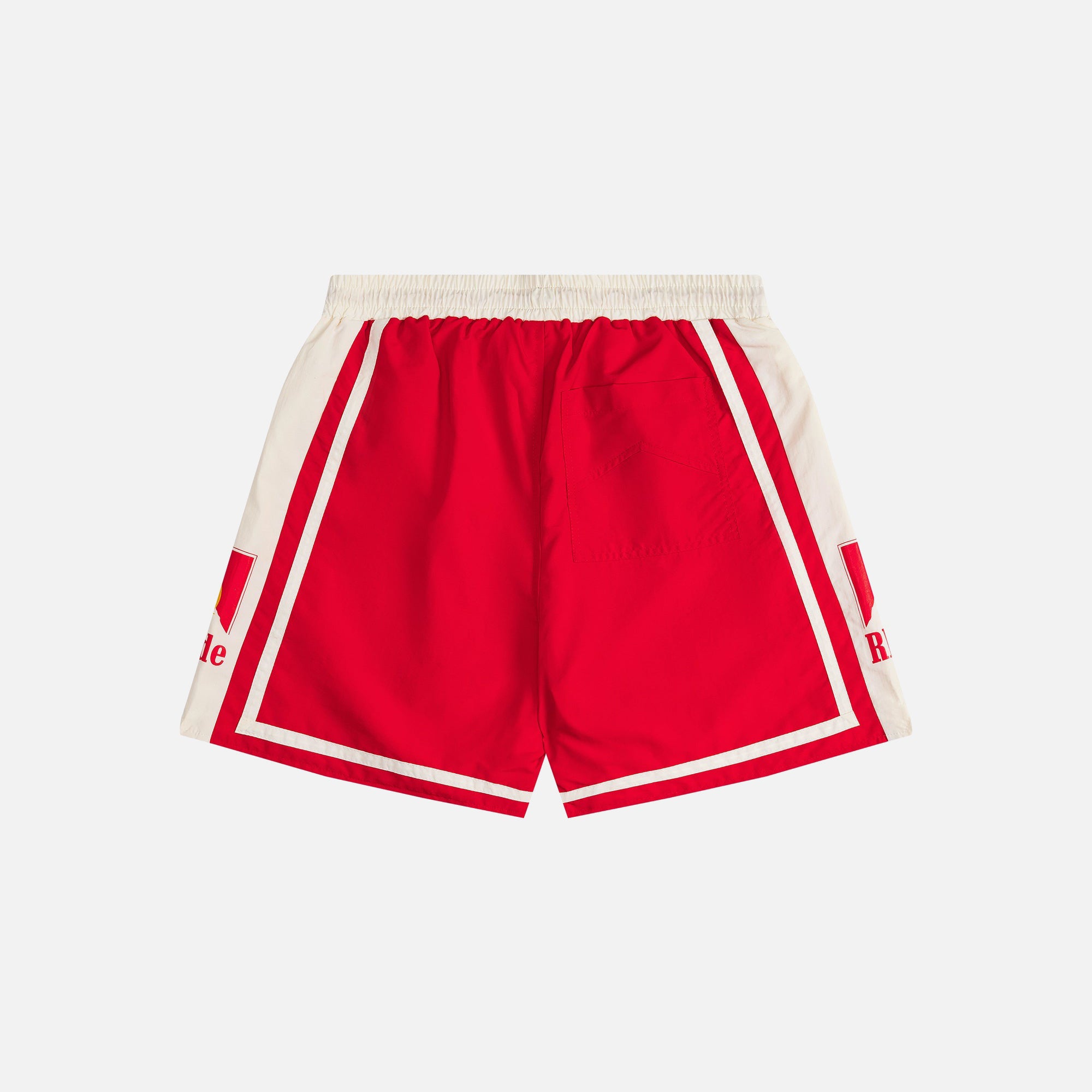Rhude Moonlight Short - Red / Cream – Kith