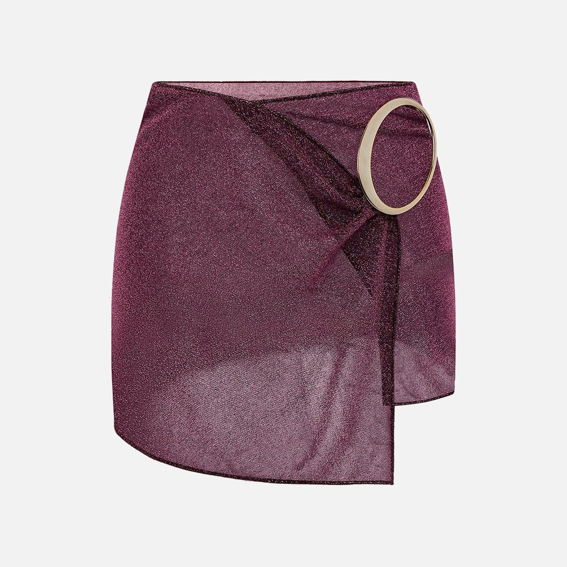 Oseree Lumiere Maxi O Mini Skirt - Purple