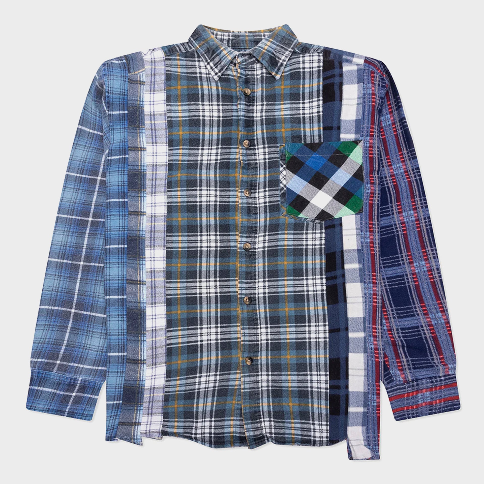 Needles Flannel Shirt 7 Cuts Shirt - Multicolor