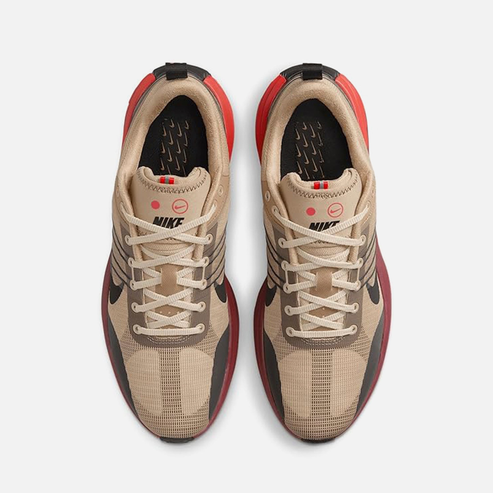 スニーカー Nike Luna Rom M Parachute Beige Light Khaki Mink Brown Black Nike Lunar Roam - Parachute Beige / Black / Light Khaki